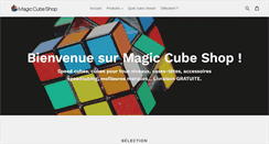 Desktop Screenshot of magiccubeshop.com