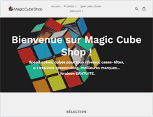 Tablet Screenshot of magiccubeshop.com